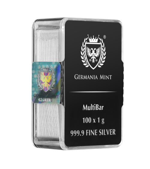 Germania Mint Silver MultiBar 100 x 1g