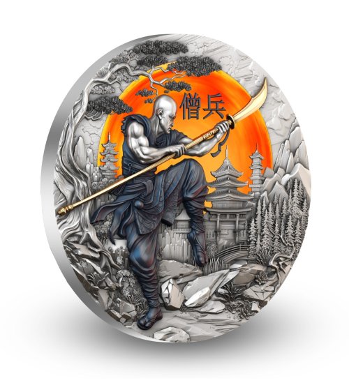 Niue 2026 5$ SOHEI Warrior Path 2 Oz silver coin