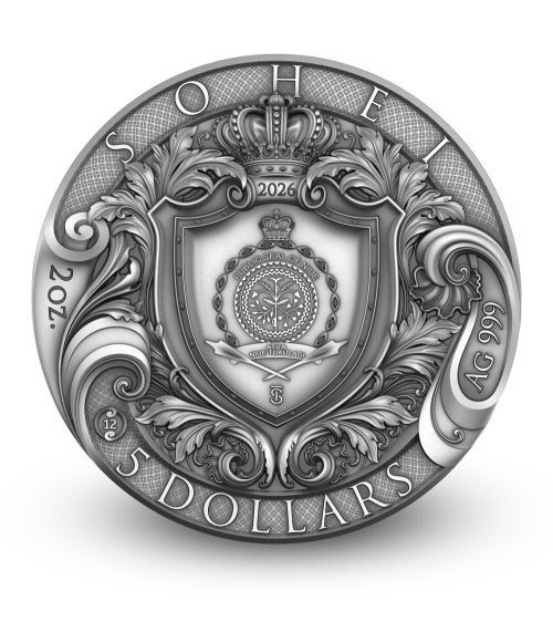 Niue 2026 5$ SOHEI Warrior Path 2 Oz silver coin