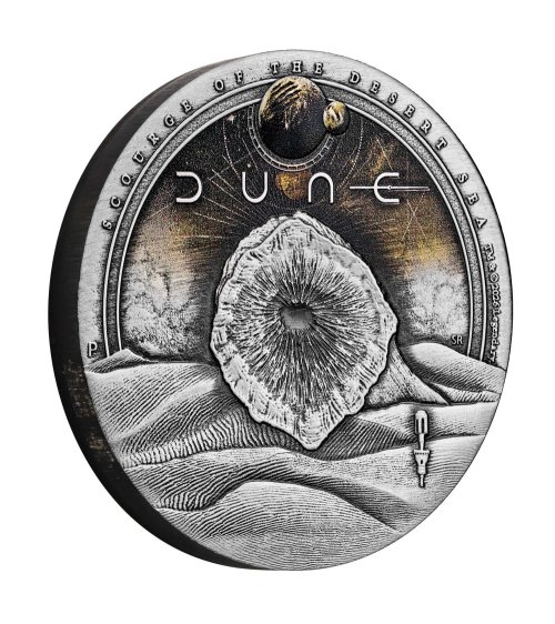 Tuvalu 2026 2$ Dune Scourge of the Desert Sea 2 Oz silber Münze