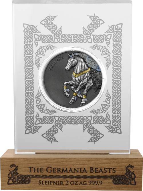 Germania 2026 10 Mark Germania Beasts Sleipnir 2 Oz silver coin