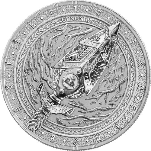 Germania 2026 5Mark Artefacts Gungir 1 Oz silber Münze