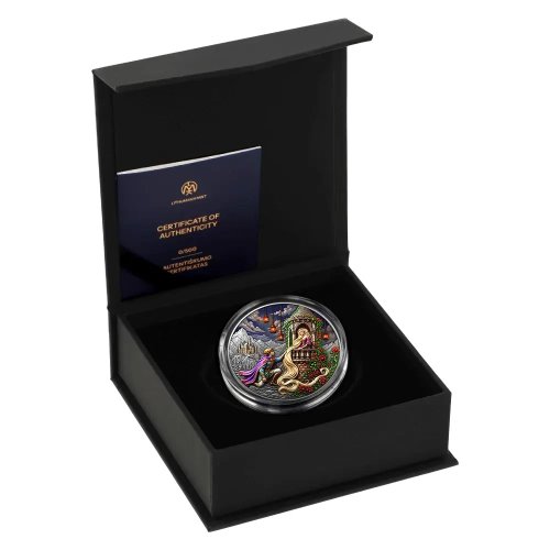 Liberia 2026 25$ GOLDEN STORY Love Stories 2 Oz Silver coin