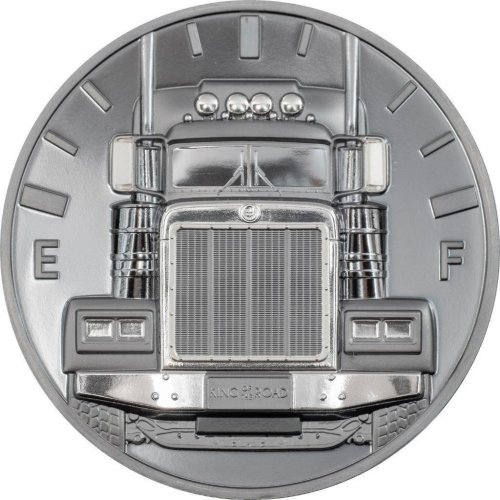 Cook Islands 2022 10$ Truck – King of the Road 2 Oz Silver Coin