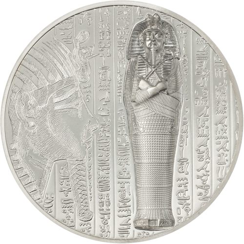 Cook Islands 2022 5$ X-Ray 2022 – Mummy 1 Oz Silver Coin