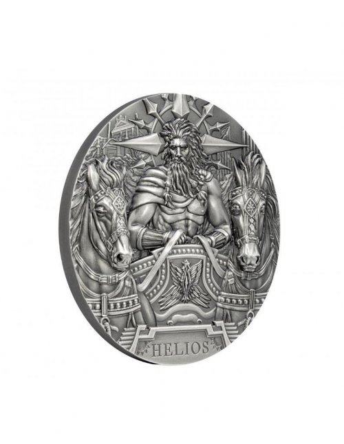 Cook Islands 2022 20$ HELIOS Gods of The World 3 Oz Silver Coin