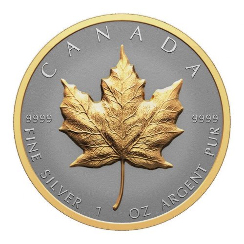 Canada 2023 20$ Maple Leaf Ultra High Relief 1 Oz Silver Coin