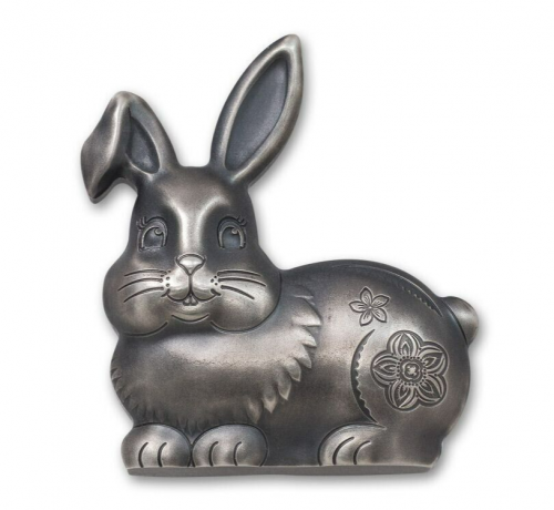 Mongolia 2023 1000 Togrog SWEET RABBIT Lunar Collection- 1 Oz Silver Coin