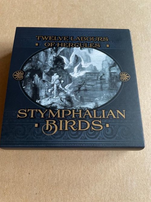 Niue 2022 5$ STYMPHALIAN BIRDS Twelve Labours of Hercules 2 Oz Silver Coin