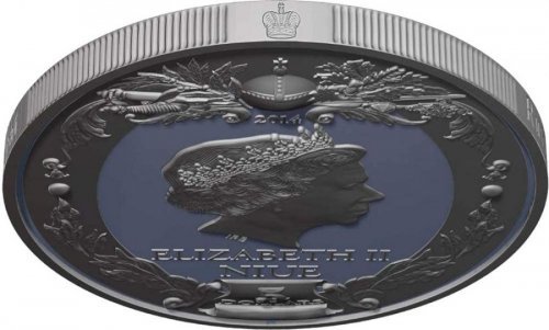 Niue 2014 $5 Russian Emperors - Catherine I of Russia 2Oz Silver Proof Coin