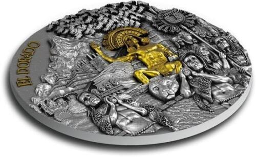 Niue 2020 5$ El Dorado 2 Oz silver coin