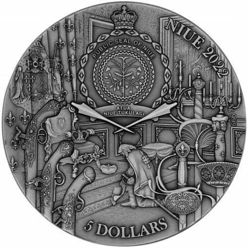 Niue 2022 5$ D ARTAGNAN The Three Musketeers 2 Oz Silver Coin