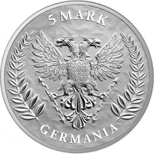 Germania 2023 5 Mark GERMANIA 1 Oz Silver Coin