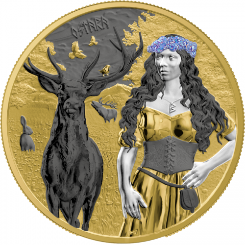 Germania 2023 5 Mark Germania - Valkyries - Ostara 1 Oz Silver Coin