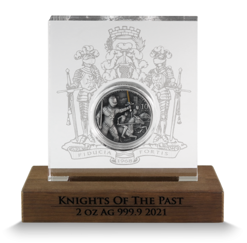 Malta 2021 10euro Knights of the past 2 Oz Silver High Relief Coin