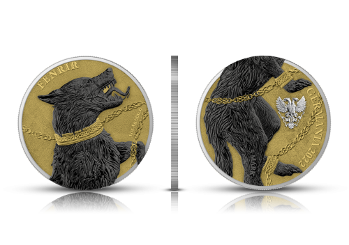 Germania 2022 5 Mark FENRIR GEMINUS Wolf Set 2x1 Oz Silver Coins