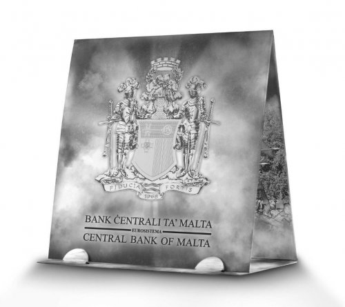 Malta 2021 5euro Knights of the past 1 Oz silver coin