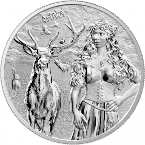 Germania 2023 5 Mark Germania - Valkyries - Ostara 1 Oz Silver Coin