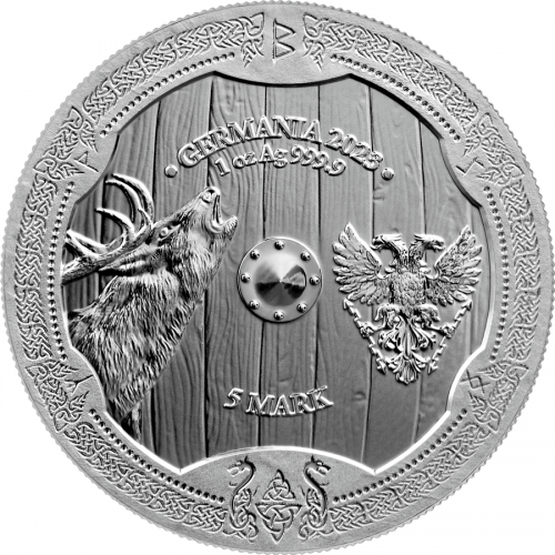 Germania 2023 5 Mark Germania - Valkyries - Ostara 1 Oz Silver Coin