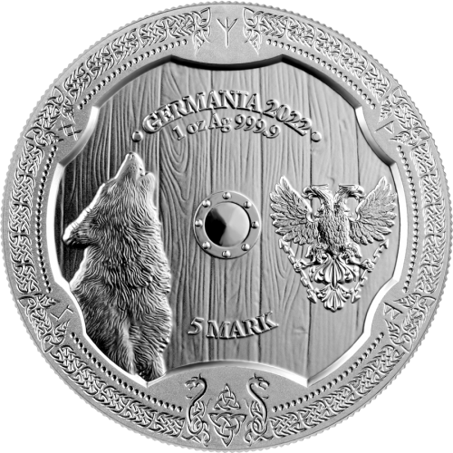 Germania 2022 5 Mark- Valkyries - Hildegard 1oz silver coin