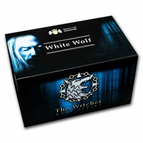 Niue 2021 10$ The Witcher - White Wolf Geralt of Rivia 5 Oz Silver Coin