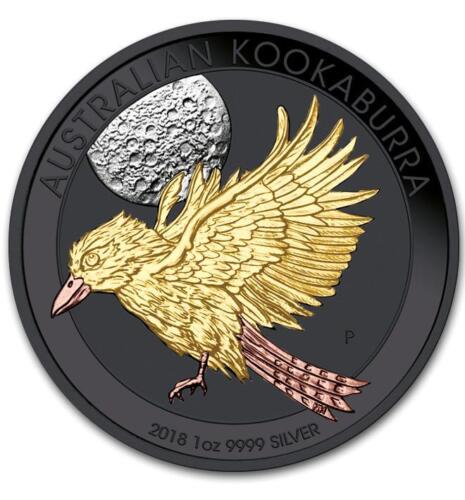 Australia 2018 1$ - Precious Australian Beauties - Kookaburra silver coin