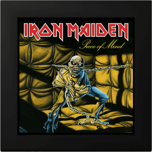 Cook Island 2023 10$ PIECE OF MIND Iron Maiden 2 Oz Silver Coin