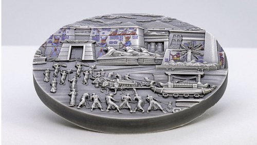 Palau 2023 10$ EGYPTIANS Afterlife Rites of Passage 2 Oz Silver Coin