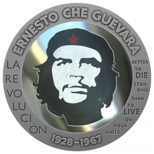 Congo 2023 100 Francs Che Guevara Bernit / Steel Handmade2 Insert 1 oz silver coin