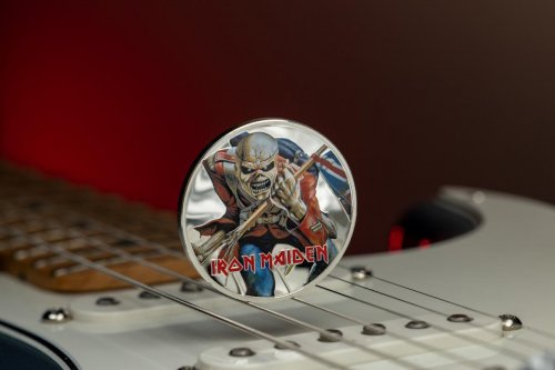 Cook Island 2023 5$ Iron Maiden-Eddie The Trooper 1 oz Silver Proof Coin