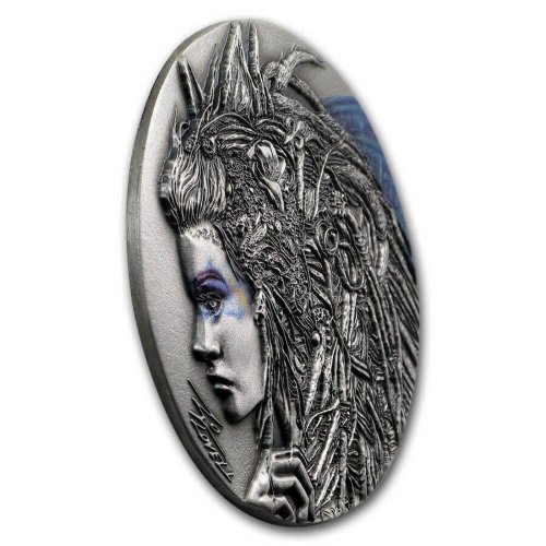 Niue 2018 2$ CASSANDRA Dark Beauties Silver Coin