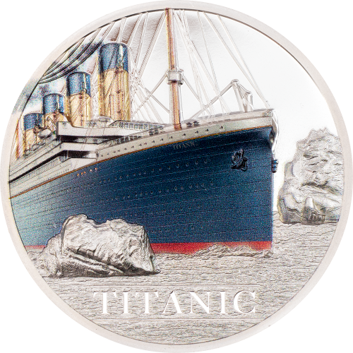 Cook Islands 2022 20$ Titanic- 3 Oz Silver Coin