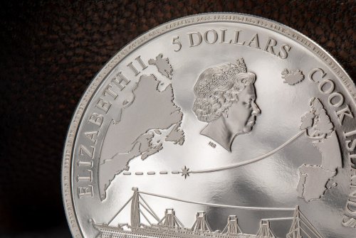 Cook Islands 2022 20$ Titanic- 3 Oz Silver Coin