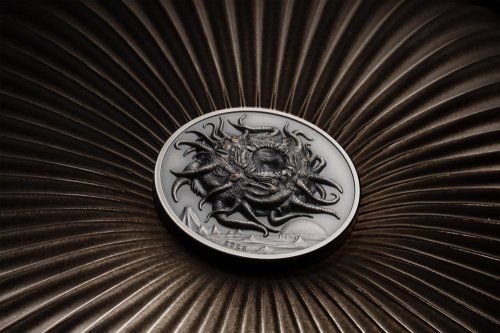 Palau 2023 20$ AZATHOTH Howard Phillips Lovecraft 3 Oz silver coin