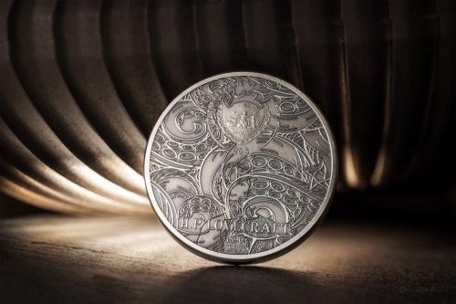 Palau 2023 20$ AZATHOTH Howard Phillips Lovecraft 3 Oz silver coin