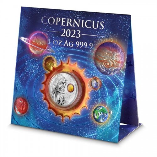 Malta 2023 5euro Nicolaus Copernicus 1 Oz Silver Coin