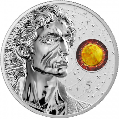 Malta 2023 5euro Nicolaus Copernicus 1 Oz Silver Coin