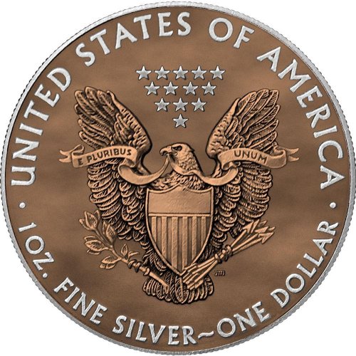 USA 2020 1$ Liberty i-Color Edition - PAINT IT BROWN 1 Oz Silver coin