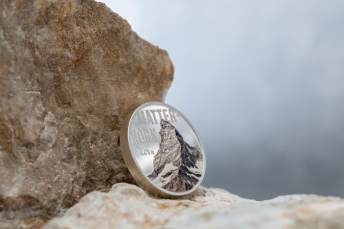 Cook Islands 2022 10$ MATTERHORN 2 Oz Silver coin