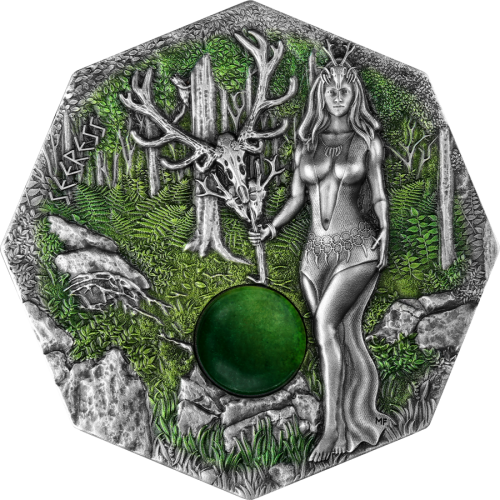 Germania 2023 10 Mark Witchcraft Seeress 2 oz silver coin