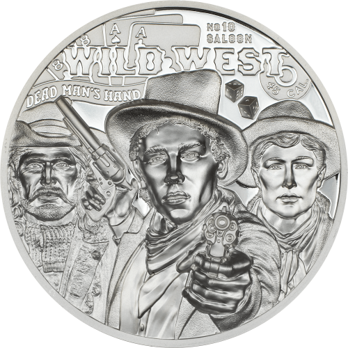 Cook Islands 2024 5$ - WILD WEST Legends 1 Oz silver coin