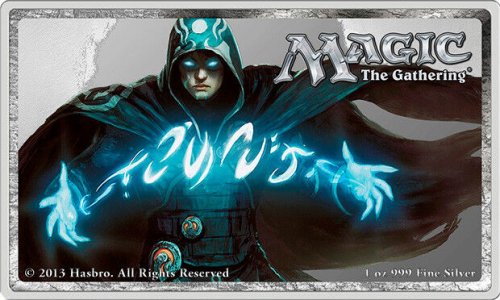 Niue 2014 2$ JACE the Mind Sculptor Magic the Gathering 1 Oz silver coin