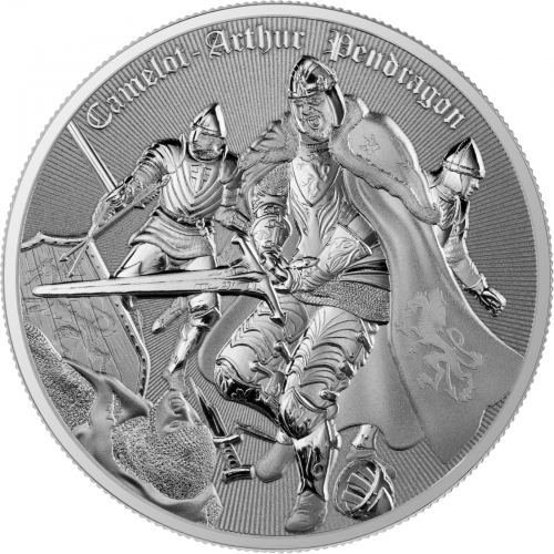 Niue 2023 2$ Camelot Arthur Pendragon 1 Oz silver coin