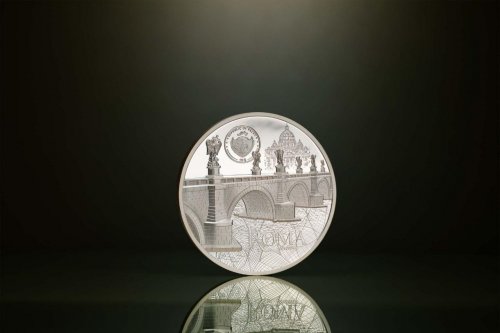 Palau 2022 20$ - Tiffany Art Metropolis – Roma 3 Oz Proof Silver Coin