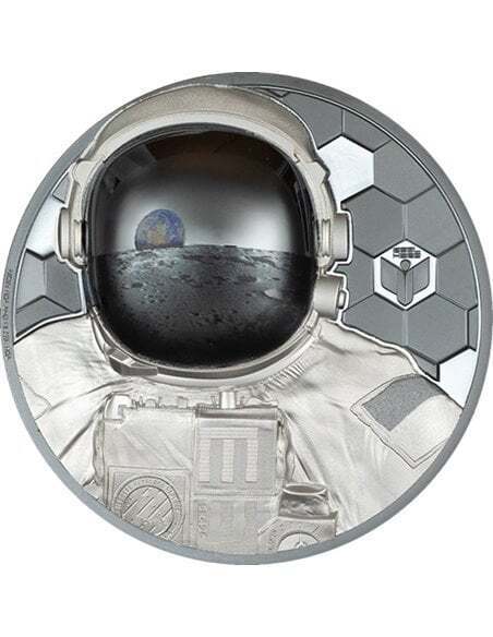 Cook Islands 2024 20$ ASTRONAUT Real Heroes 3 Oz silver coin