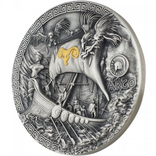 Niue 2023 5$ ARGO SHIP Argonauts 2 Oz silver coin