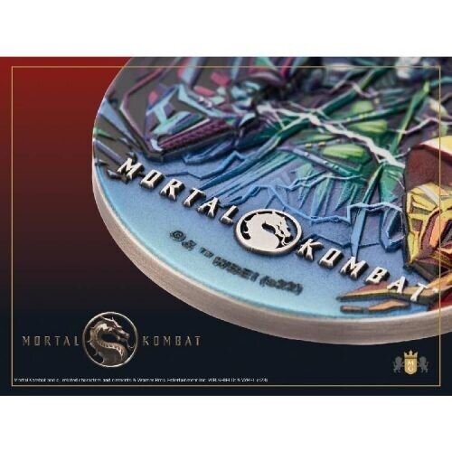 Niue 2022 5$ MORTAL KOMBAT 2 Oz silver coin