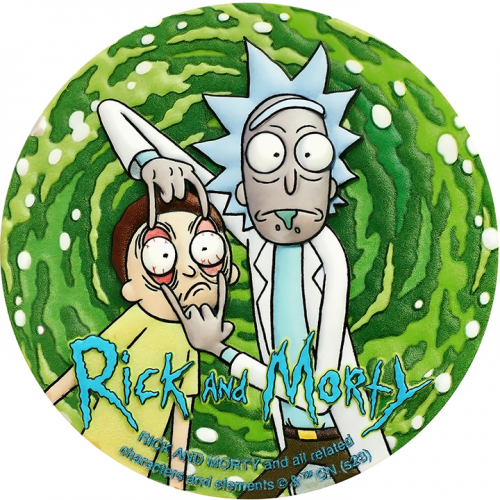 Niue 2023 5$ RICK AND MORTY 2 Oz silver coin