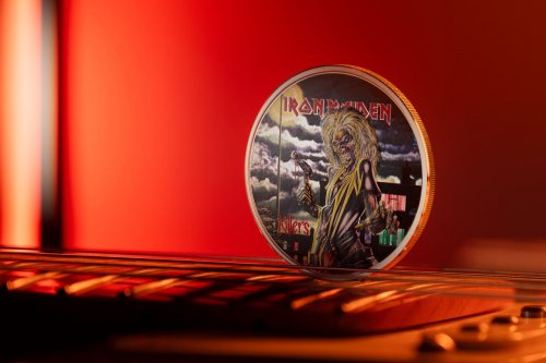 Cook Islands 2024 5$ KILLERS Iron Maiden 1 Oz silver coin