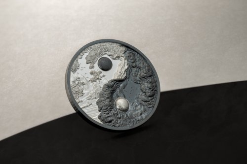 Palau 2024 5$ YIN AND YANG 1 Oz silver coin